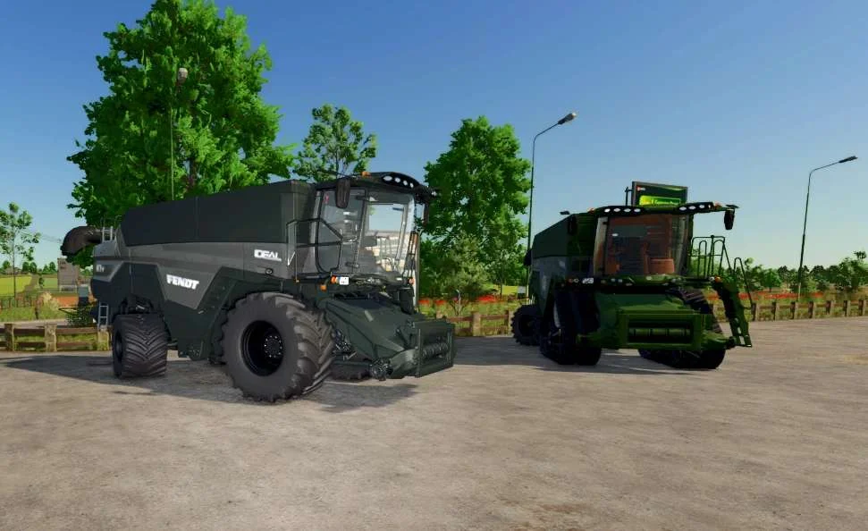 FS25 AGCO Ideal Pack Edit v1.0 Harvesters Mod FS25 Mod Free Download