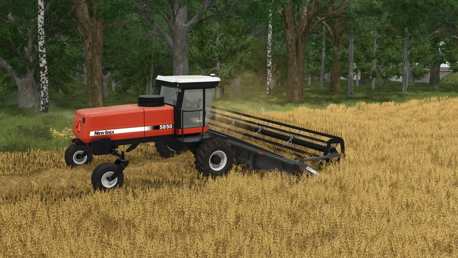 FS25 AGCO Swather Pack v1.0 Harvesters Mod FS25 Mod Free Download