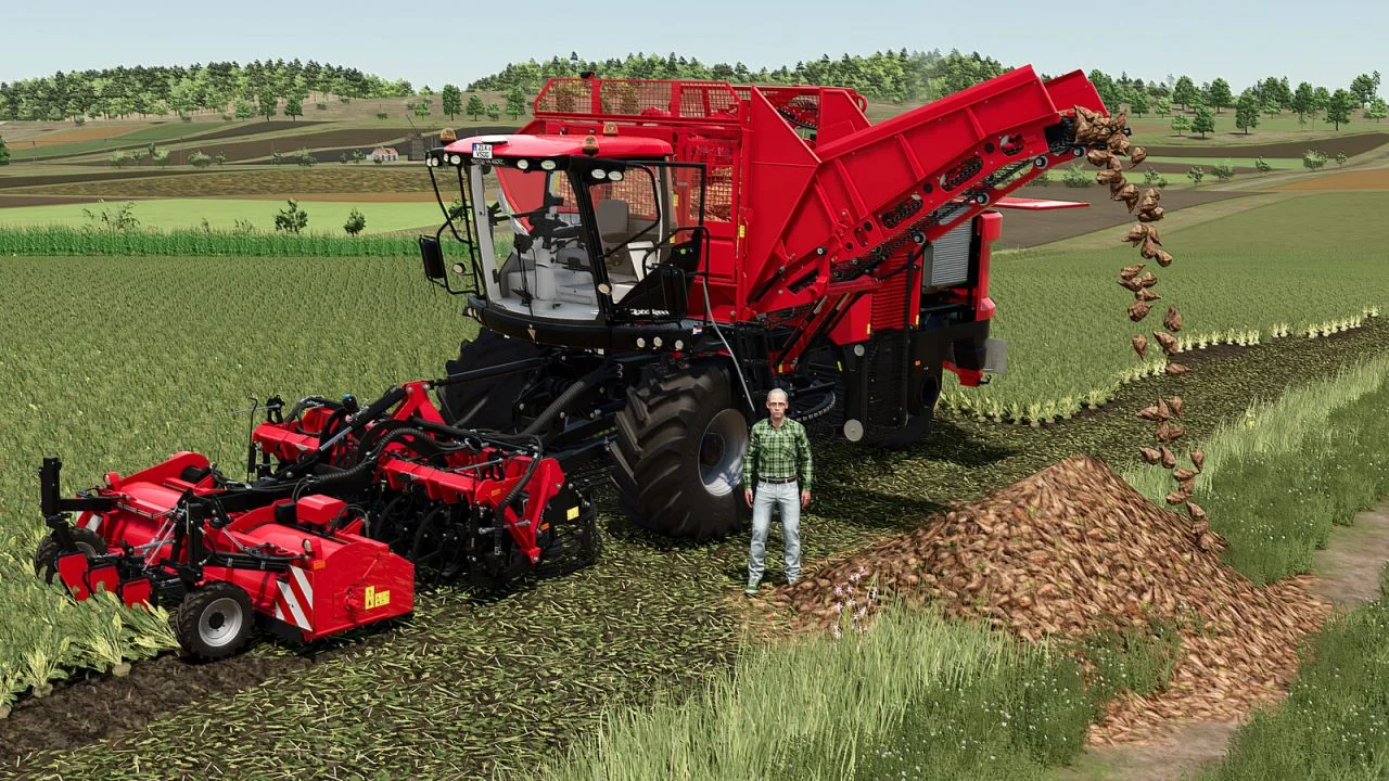 FS25 Agrifac Harvester V1.0 Harvesters Mod FS25 Mod Free Download