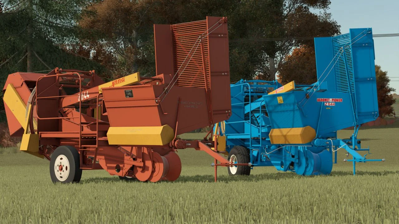 FS25 Agromet Anna Z-644 v1.0 Harvesters Mod FS25 Mod Free Download