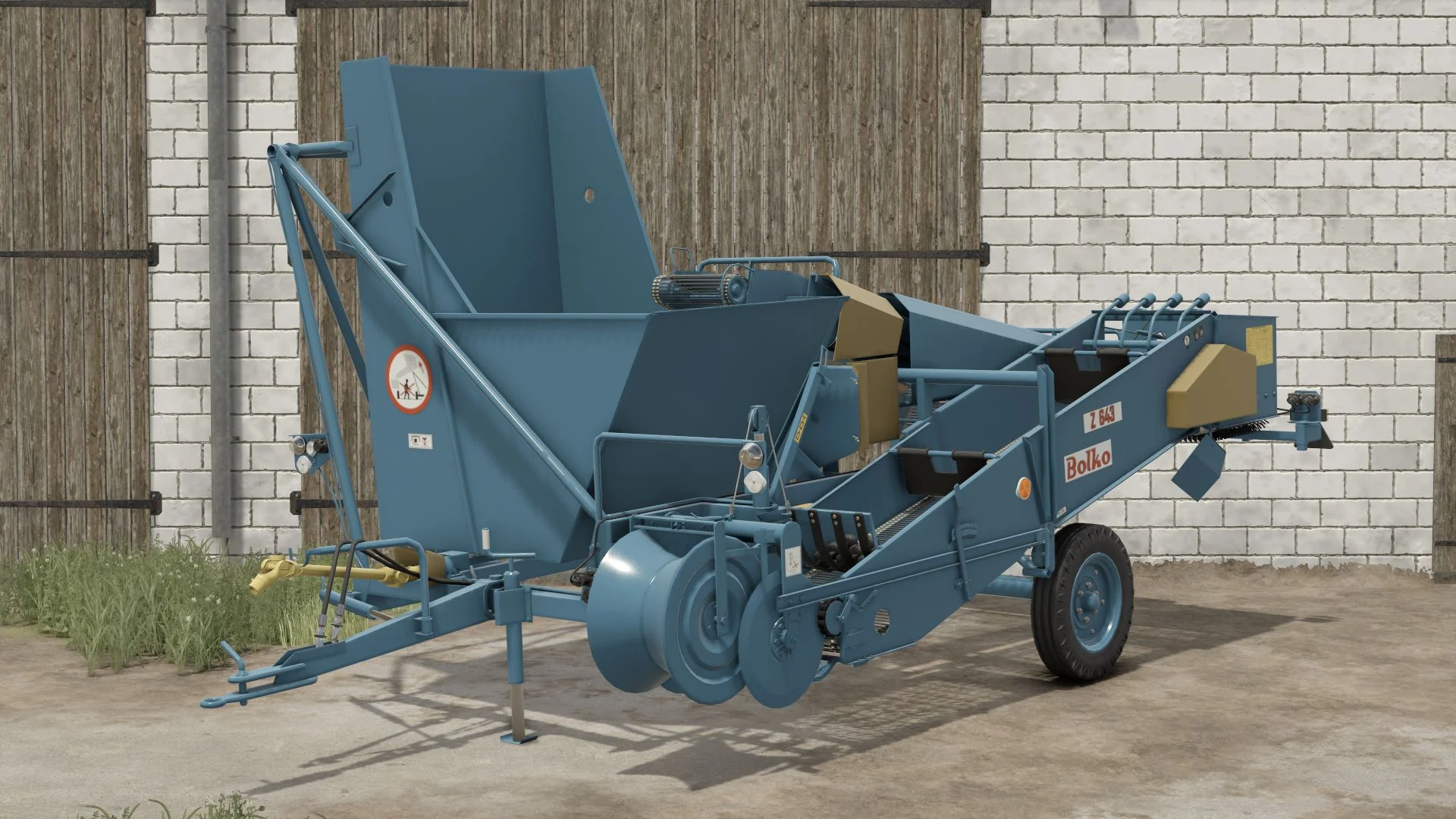 FS25 Agromet Pionier Z-643 Bolko V1.0 Harvesters Mod FS25 Mod Free Download