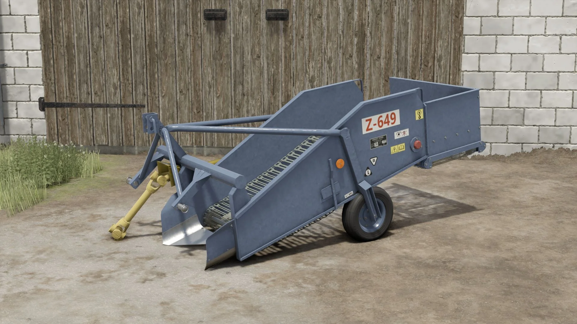 FS25 Agromet-Pionier Z-649 V1.0 Harvesters Mod FS25 Mod Free Download