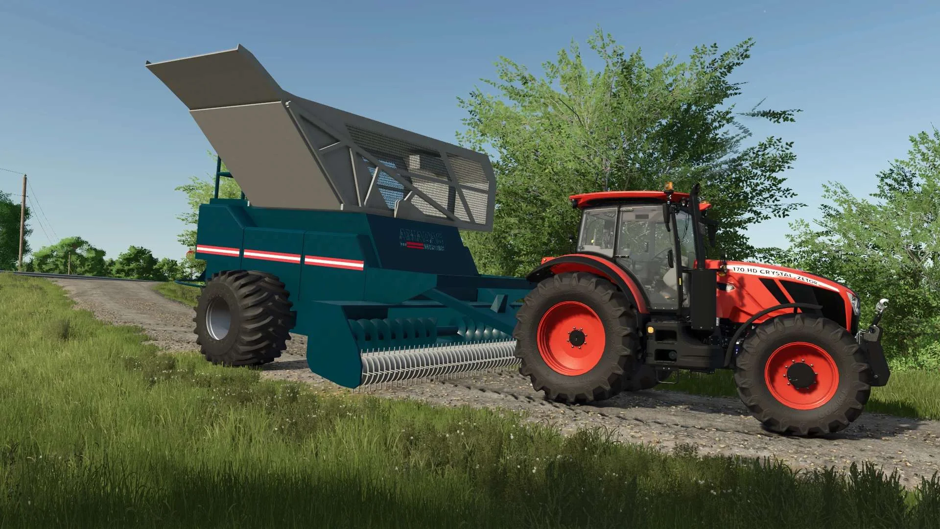 FS25 Amadas Peanut Combines v1.0 Harvesters Mod FS25 Mod Free Download