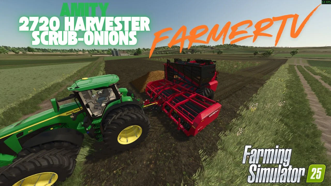 FS25 Amity 2720 (Onions) V1.0 Harvesters Mod FS25 Mod Free Download