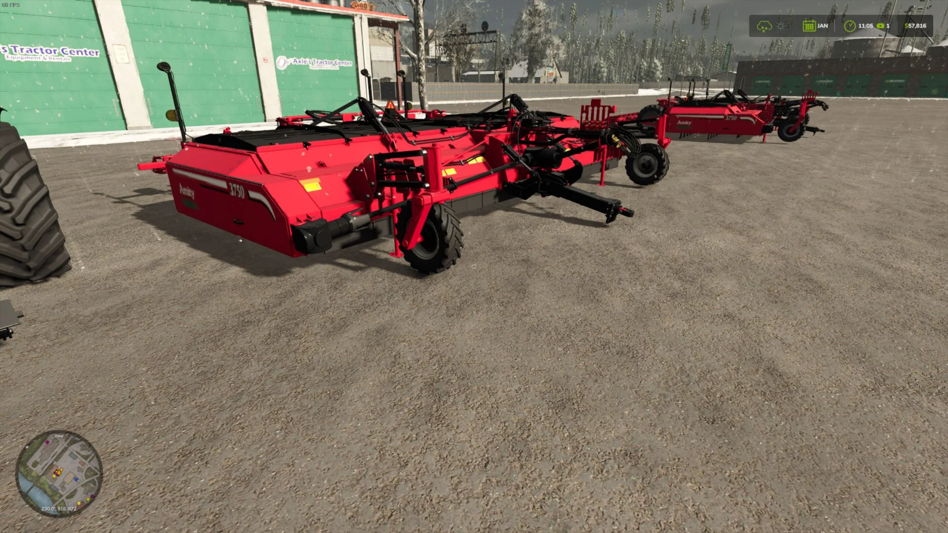 FS25 Amity 3750 Sugarbeet Defoliatior Edit V1.0 Harvesters Mod FS25 Mod Free Download