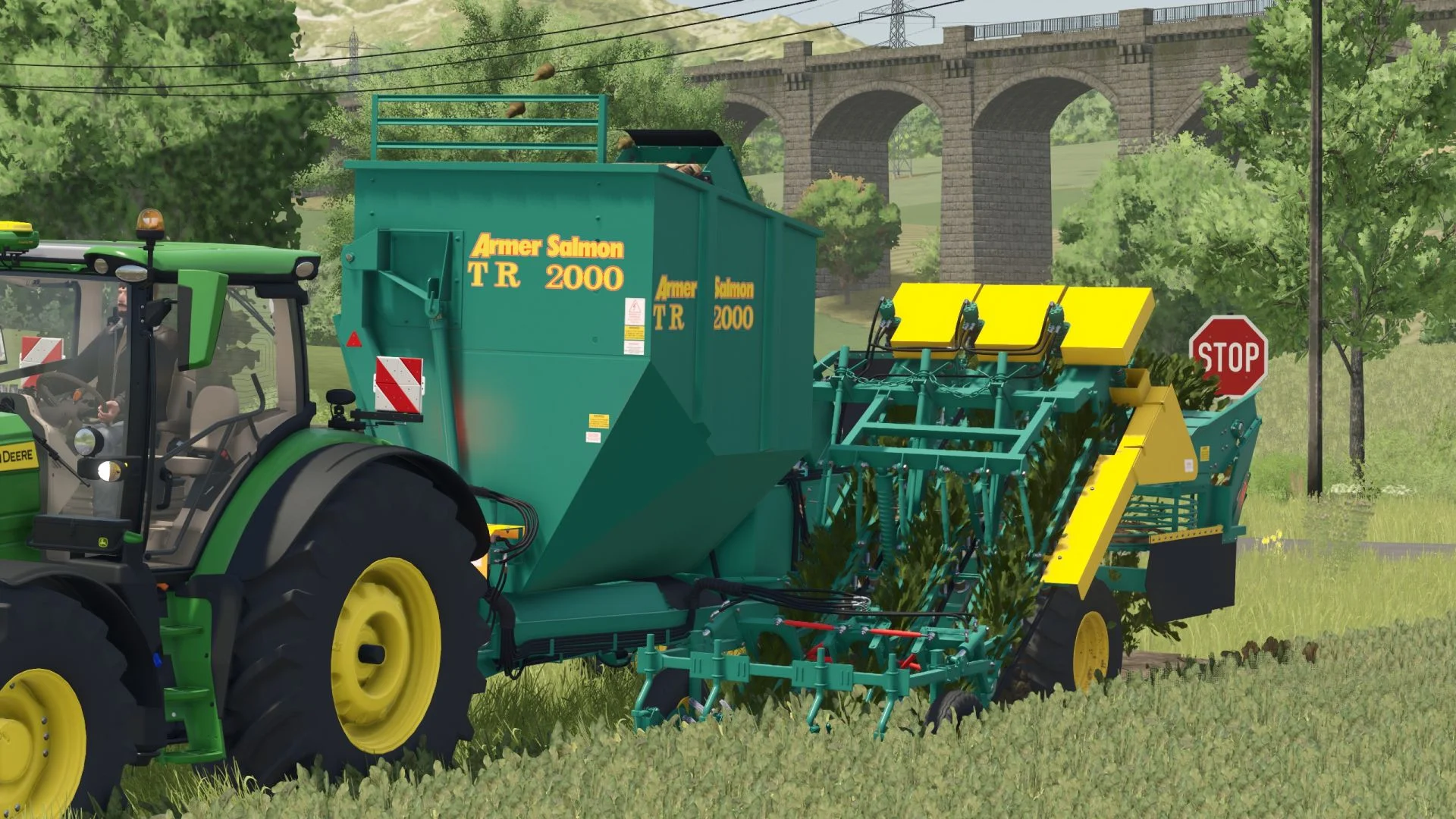 FS25 Armer Salmon TR2000 V1.0 Harvesters Mod FS25 Mod Free Download