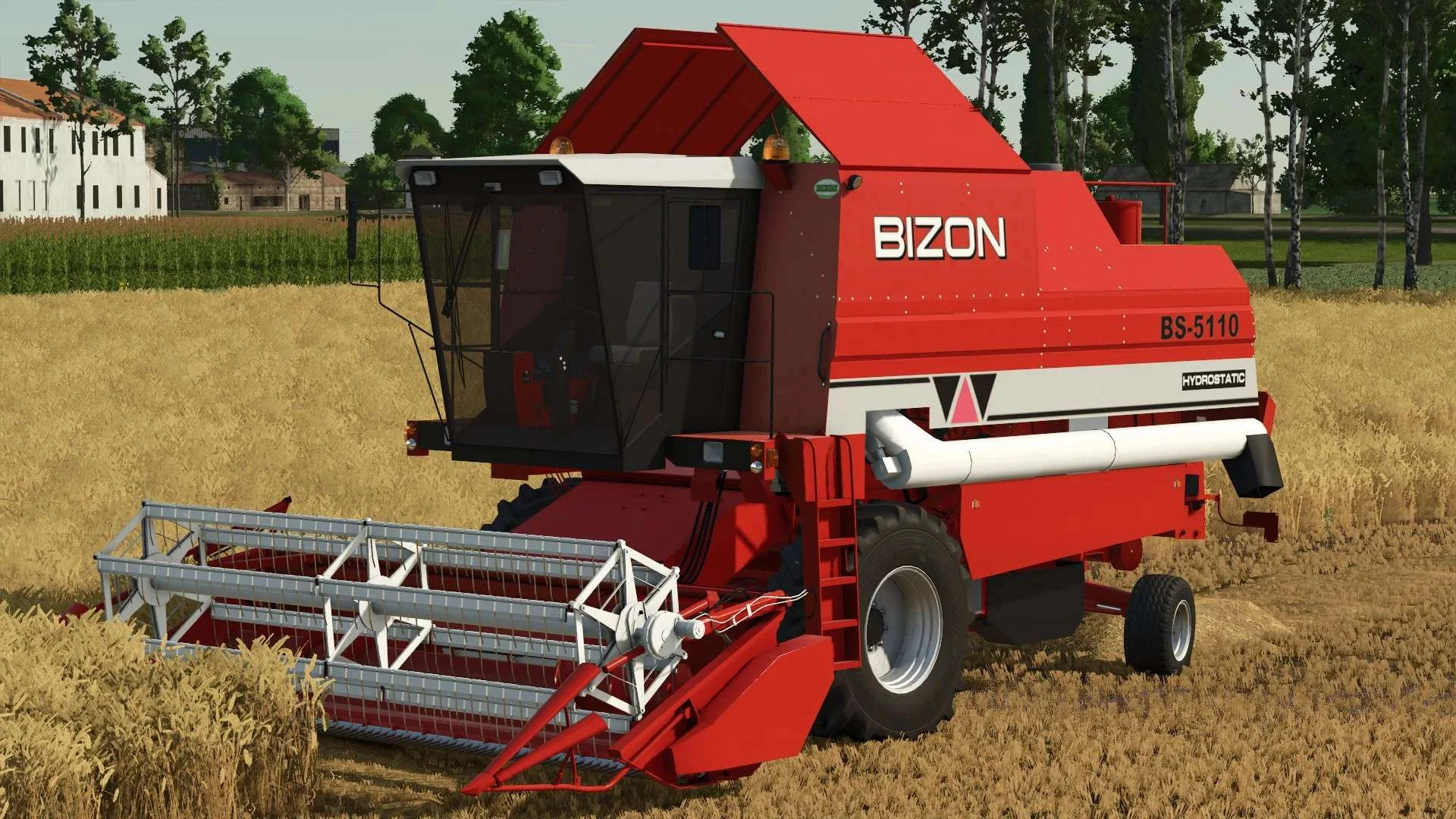 FS25 Bizon BS Z110 Pack v1.0 Harvesters Mod FS25 Mod Free Download