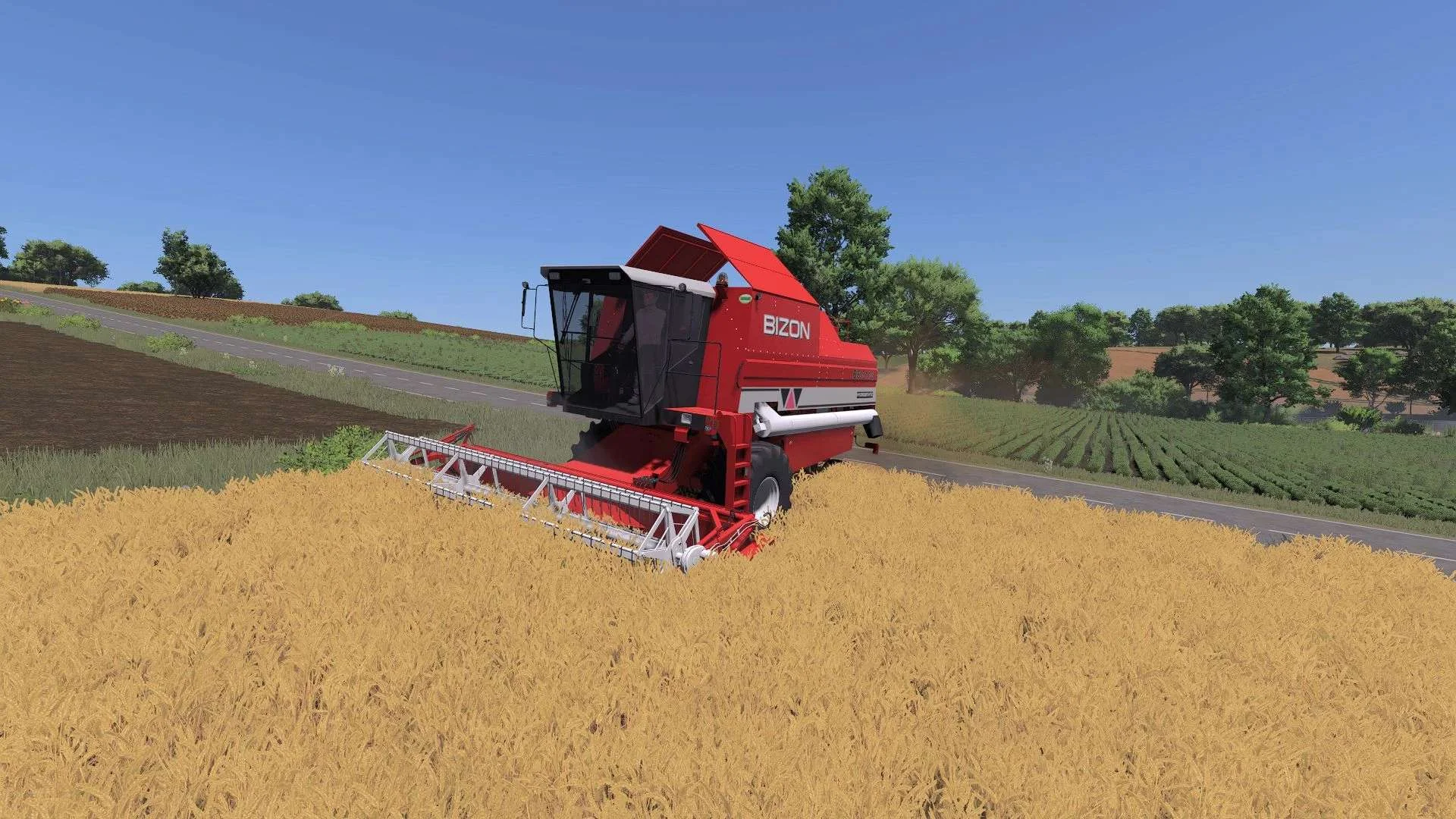 FS25 Bizon BS Z110 v1.0 Harvesters Mod FS25 Mod Free Download