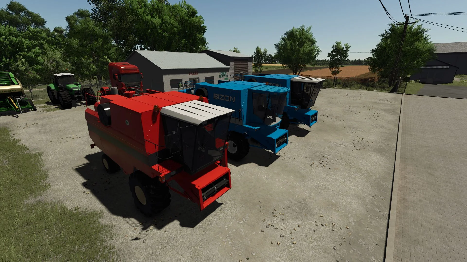 FS25 Bizon BS Z110 V2.1.3.7 Harvesters Mod FS25 Mod Free Download