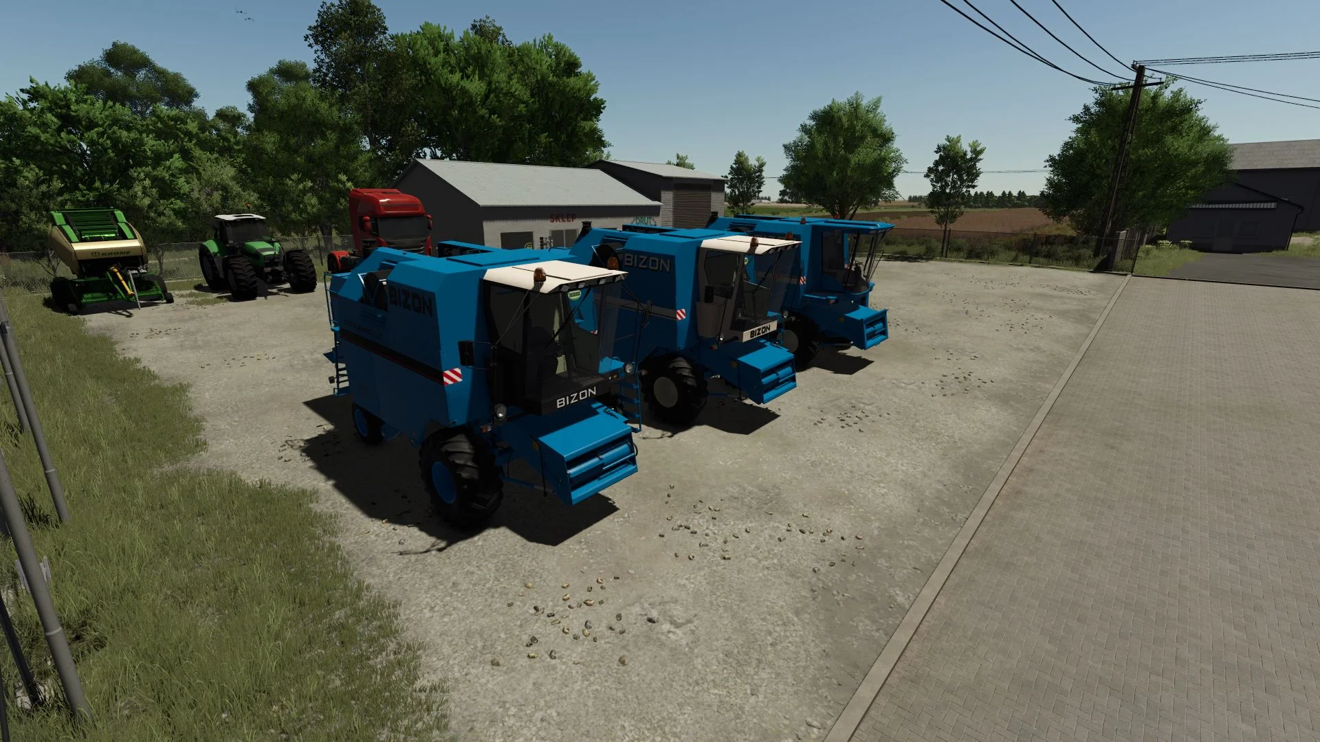FS25 Bizon Dynamic V2.1.3.7 Harvesters Mod FS25 Mod Free Download