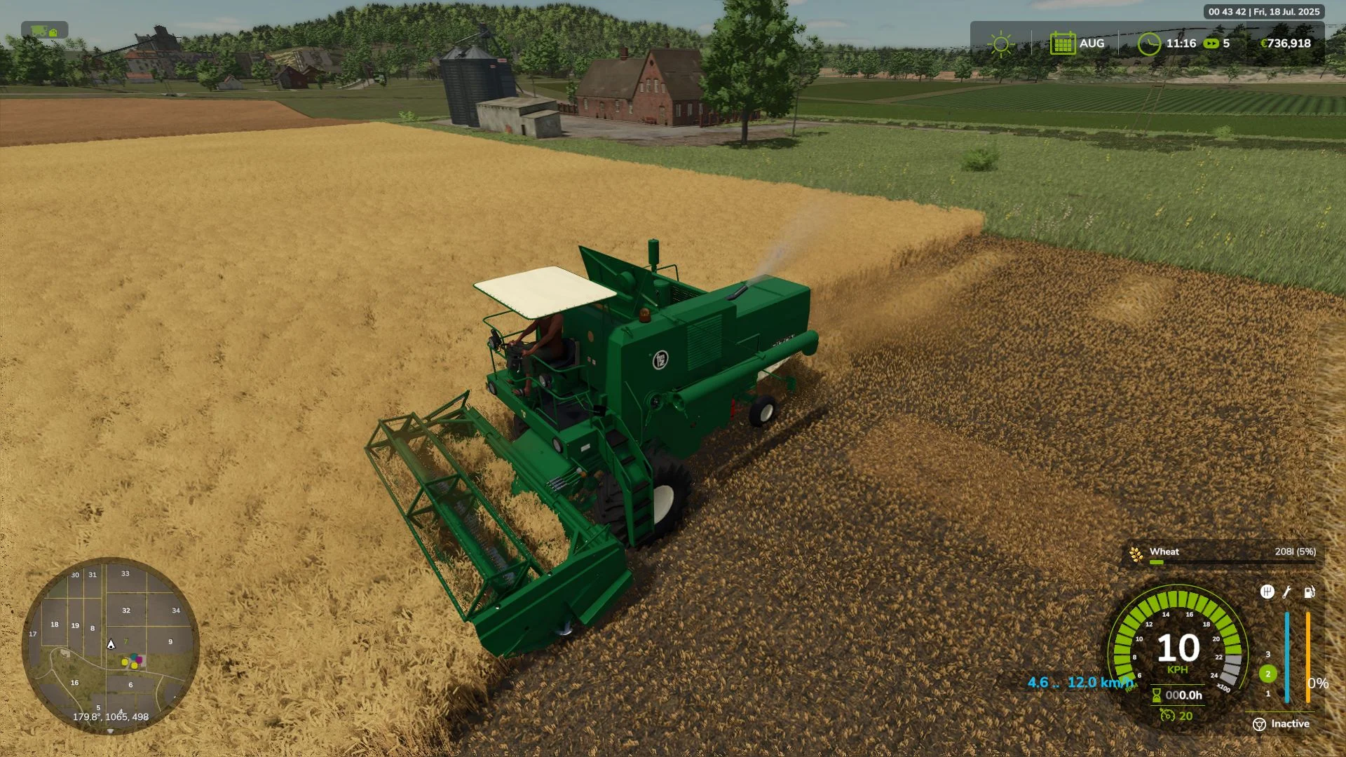 FS25 Bizon Super Z056 V1.0.0.1 Harvesters Mod FS25 Mod Free Download