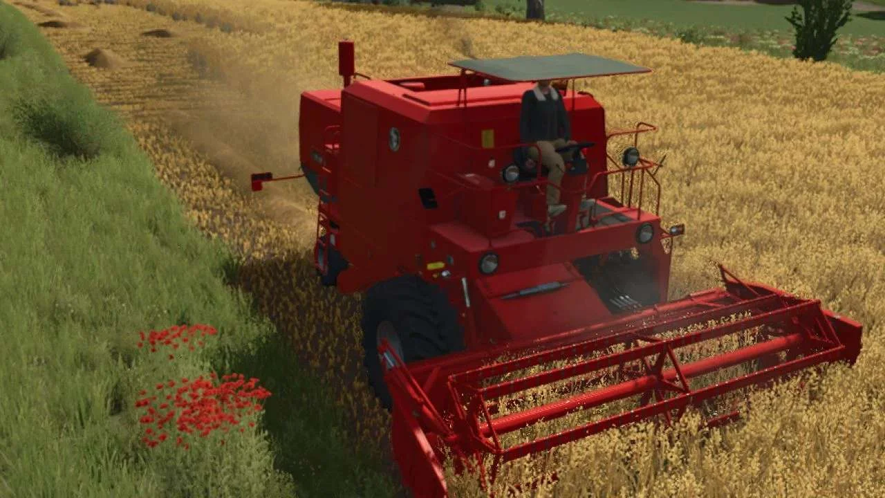 FS25 Bizon Z056 Super v1.0.5 Harvesters Mod FS25 Mod Free Download