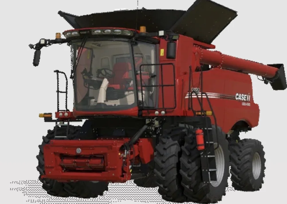 FS25 Case combine harvester high speed v1.0 Harvesters Mod FS25 Mod Free Download
