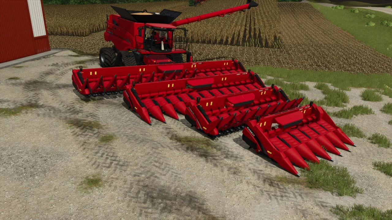 FS25 Case IH 4400 Series Corn Headers V1.0 Harvesters Mod FS25 Mod Free Download