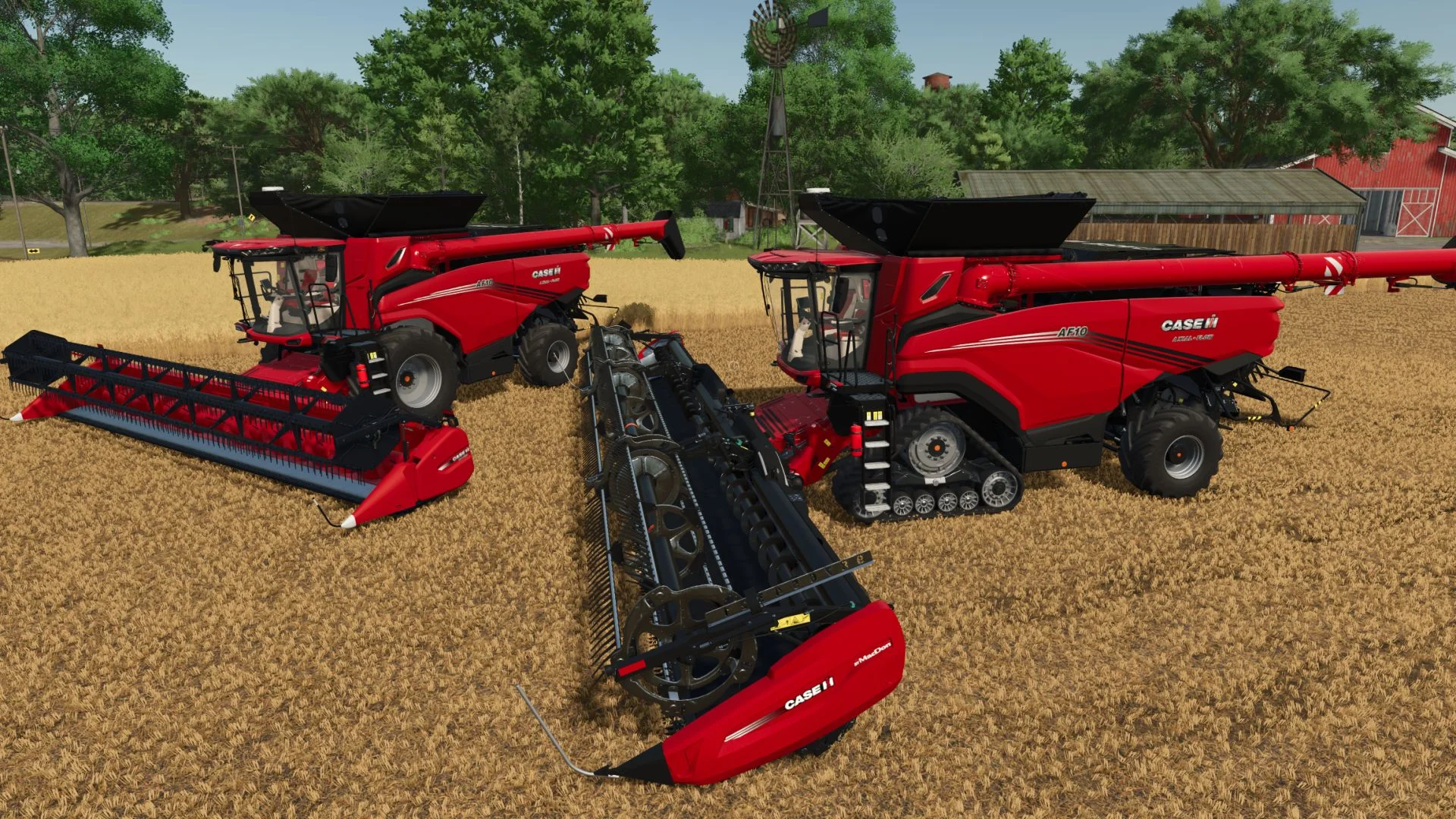 FS25 Case IH AF10 V1.0 Harvesters Mod FS25 Mod Free Download