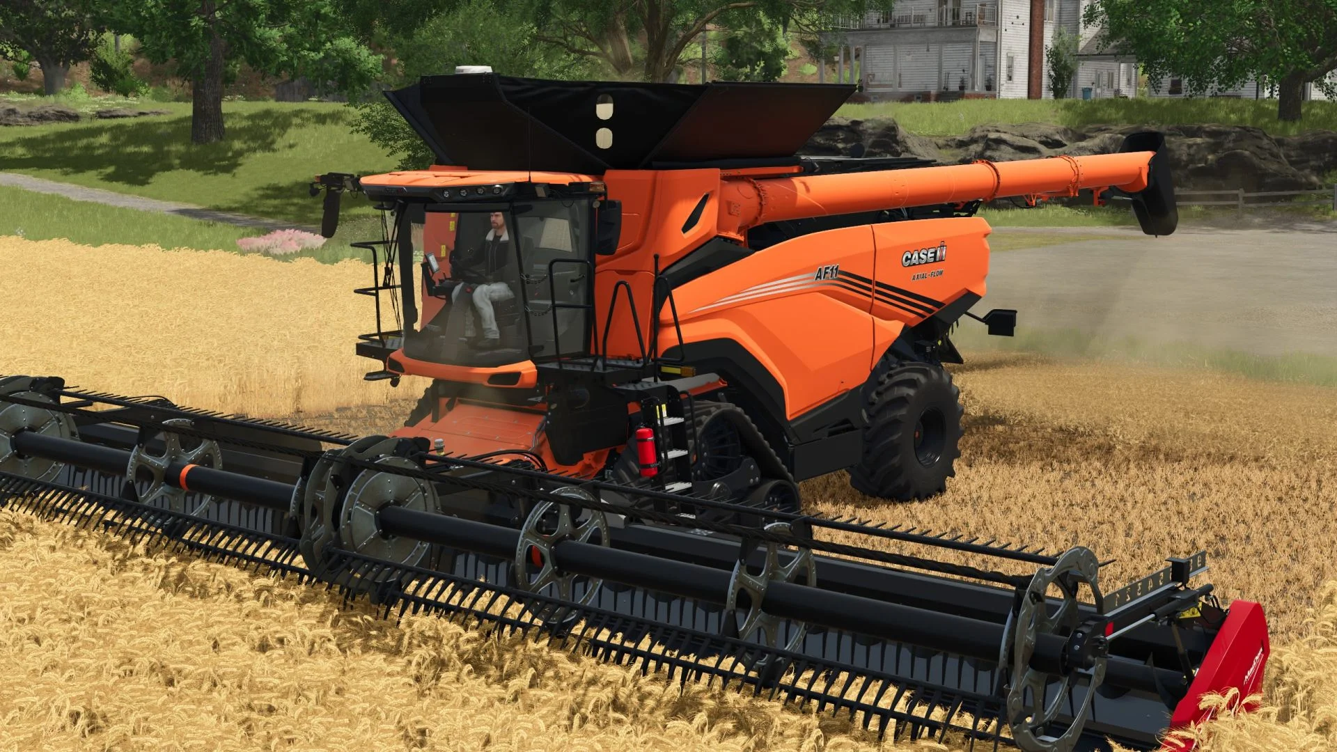 FS25 CASE IH AF11 Edit V1.0 Harvesters Mod FS25 Mod Free Download
