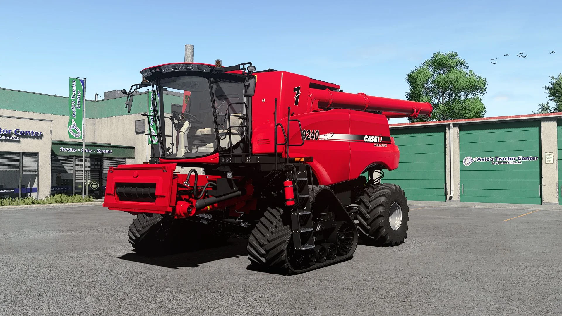 FS25 Case IH Axial-Flow 240 Series V1.0.0.1 Harvesters Mod FS25 Mod Free Download