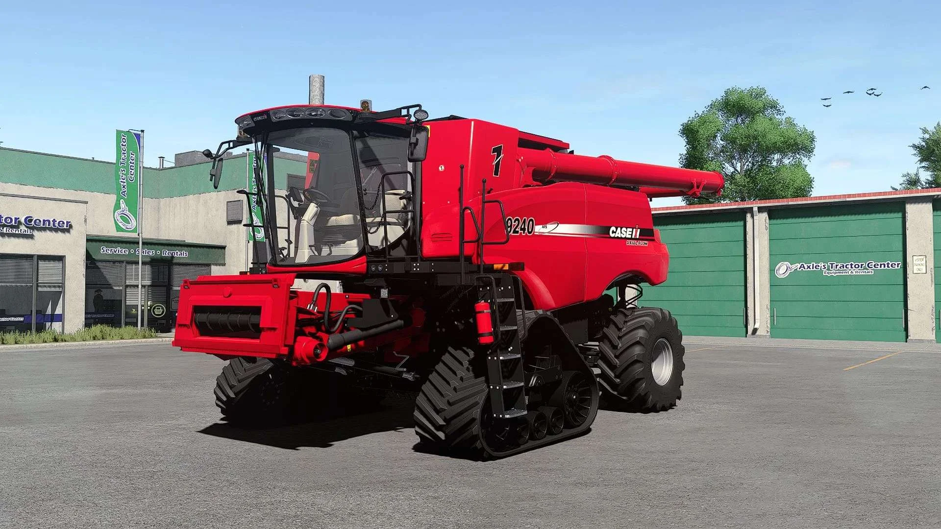 FS25 Case IH Axial-Flow 240 Series v1.0 Harvesters Mod FS25 Mod Free Download