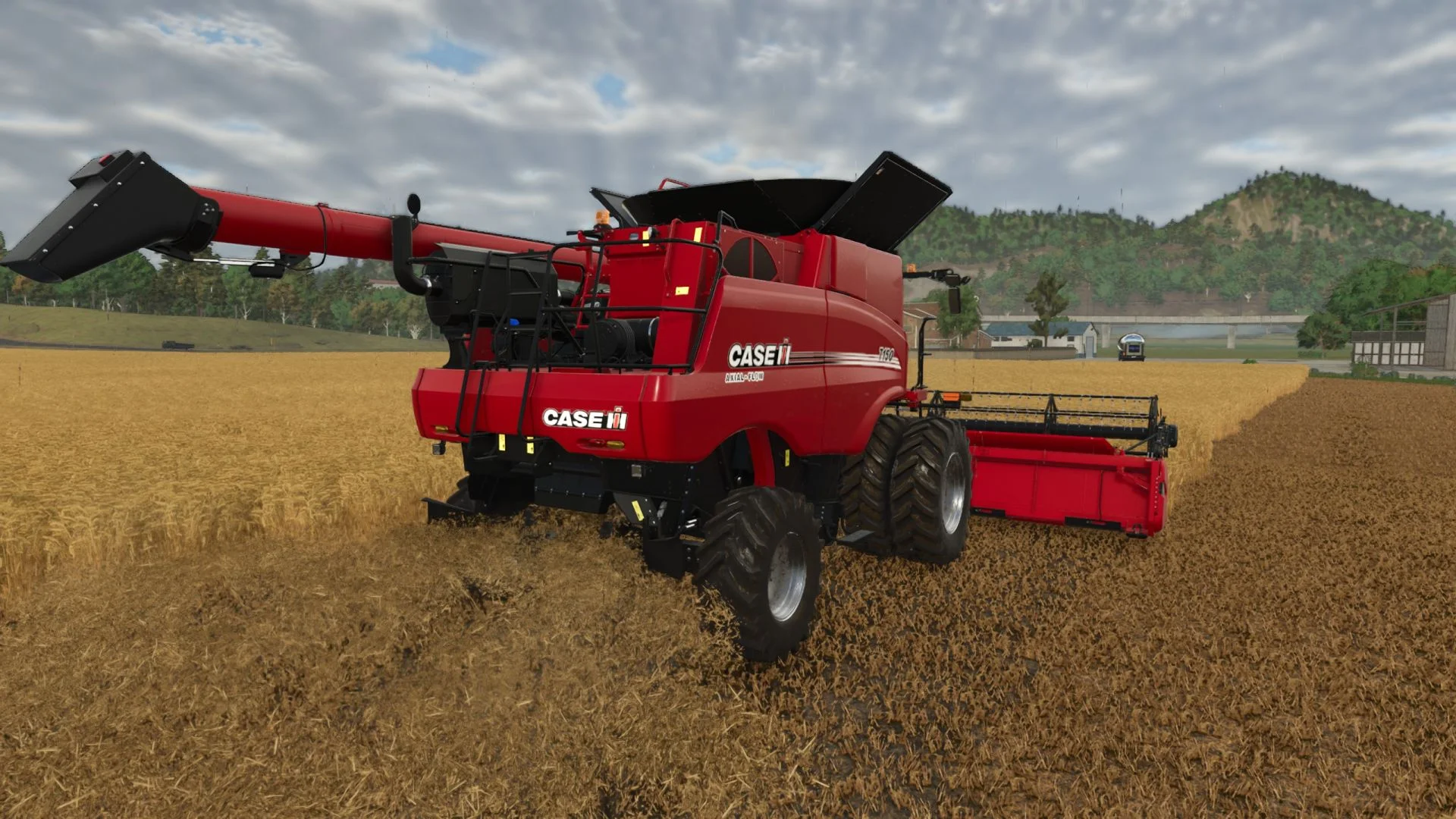 FS25 Case IH Axial Flow 7150 (Lifted HP & Capacity) v1.0.0.1 Harvesters Mod FS25 Mod Free Download