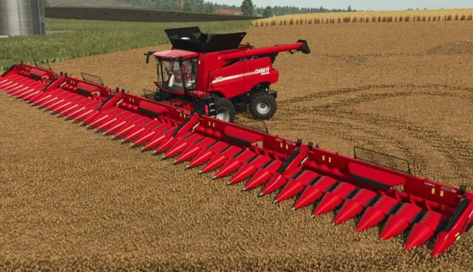 FS25 Case IH Axial Flow 7150 Plus Header v1.0 Harvesters Mod FS25 Mod Free Download
