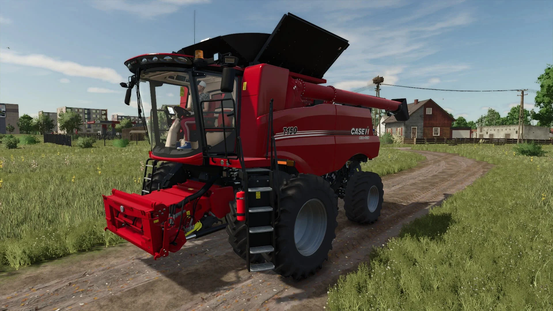 FS25 Case IH Axial Flow 7150 v1.0 Harvesters Mod FS25 Mod Free Download