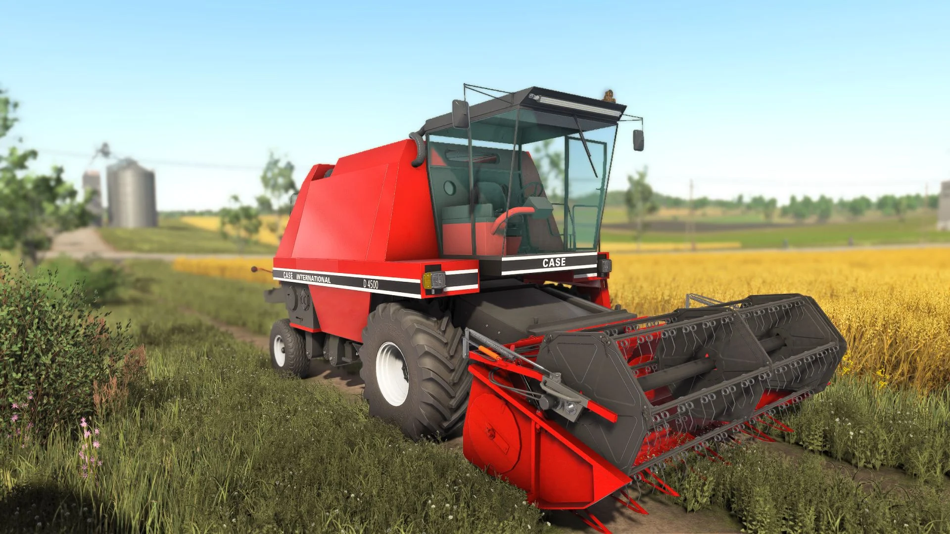 FS25 Case IH D4500 V1.1.0.1 Harvesters Mod FS25 Mod Free Download