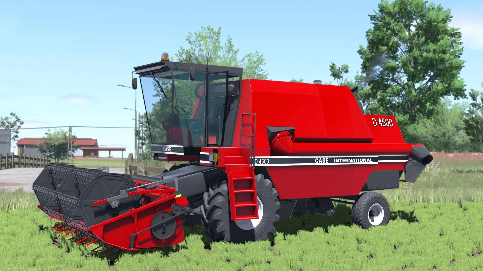 FS25 Case IH D4500 V1.2 Harvesters Mod FS25 Mod Free Download