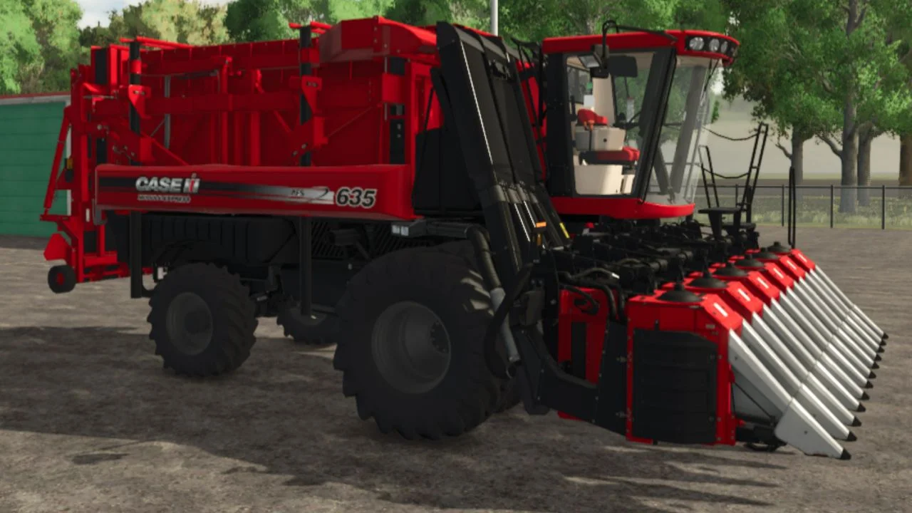 FS25 Case IH Module Express 635 Edit V1.0 Harvesters Mod FS25 Mod Free Download