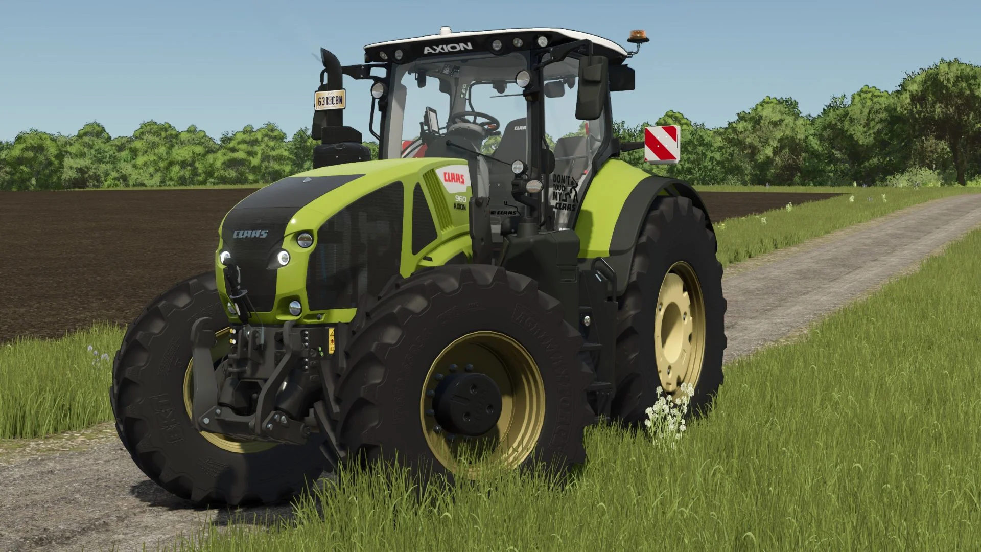 FS25 Claas Axion 920-960 v1.0 Harvesters Mod FS25 Mod Free Download