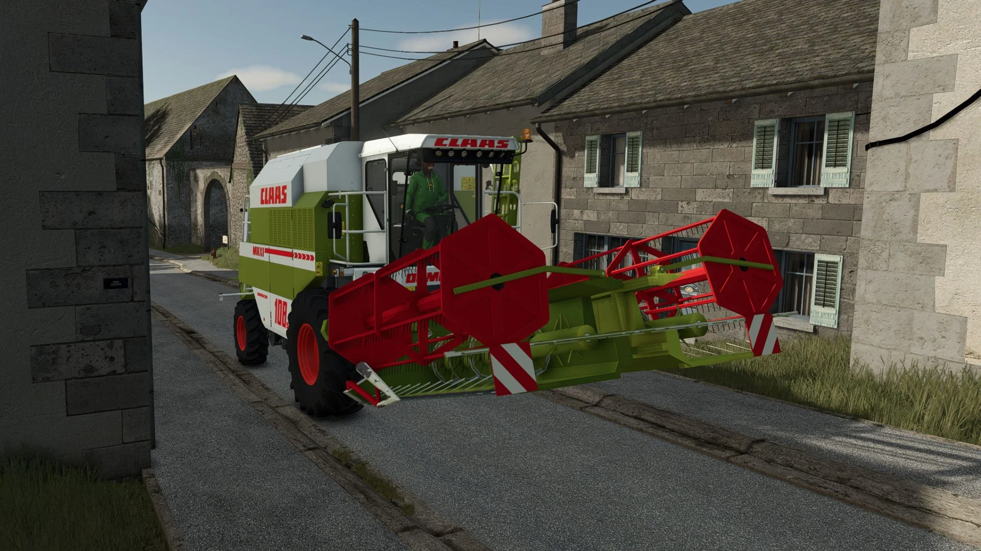 FS25 Claas C540 v1.0 Harvesters Mod FS25 Mod Free Download