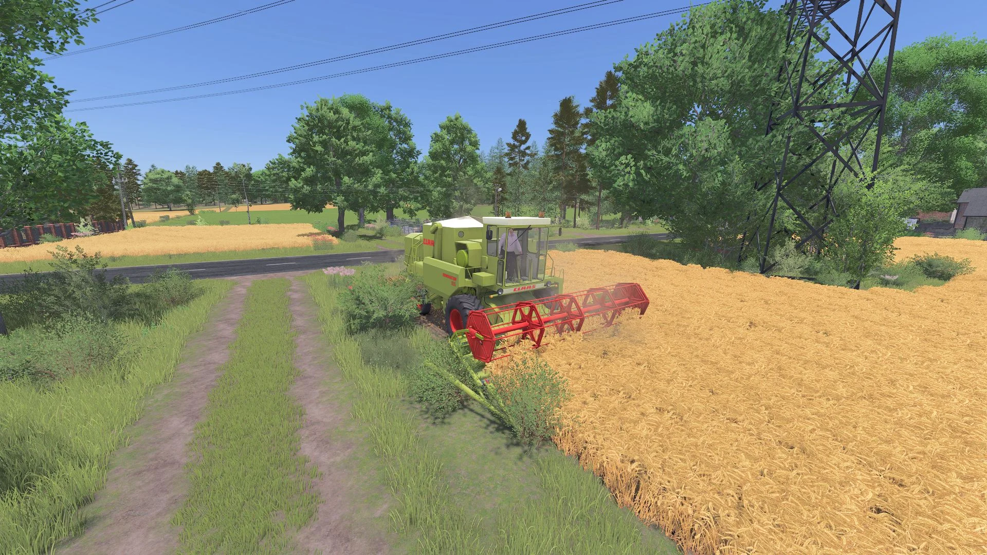 FS25 Claas Dominator 105 v1.0 Harvesters Mod FS25 Mod Free Download