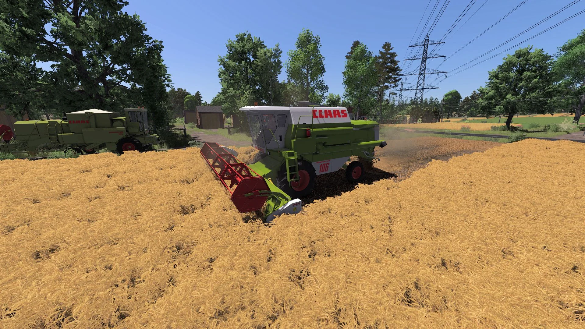 FS25 Claas Dominator 106 v1.0 Harvesters Mod FS25 Mod Free Download