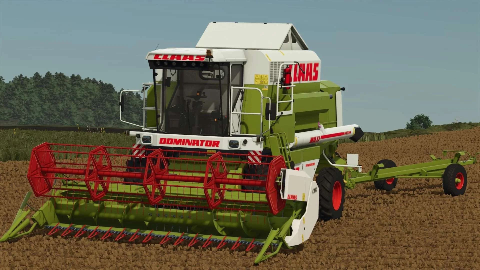 FS25 Claas Dominator 108 SL Maxi v1.0 Harvesters Mod FS25 Mod Free Download