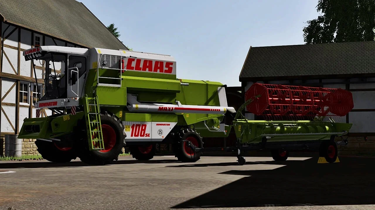 FS25 Claas Dominator 108SL Maxi v1.0 Harvesters Mod FS25 Mod Free Download