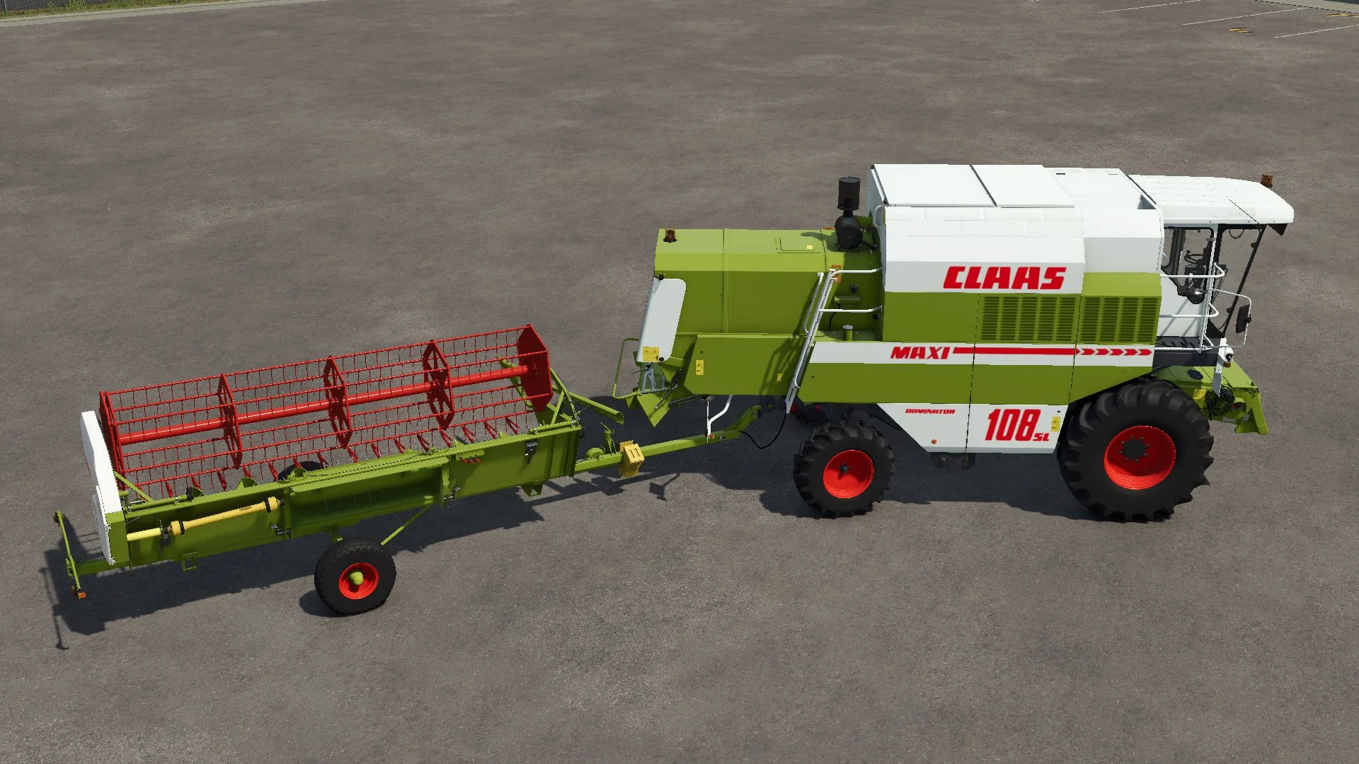 FS25 Claas Dominator 108SL v1.0 Harvesters Mod FS25 Mod Free Download