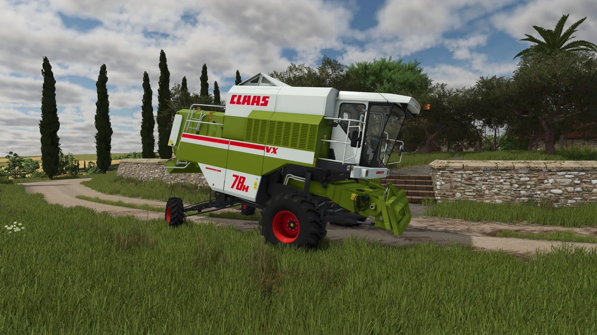 FS25 Claas Dominator 78H V1.0 Harvesters Mod FS25 Mod Free Download