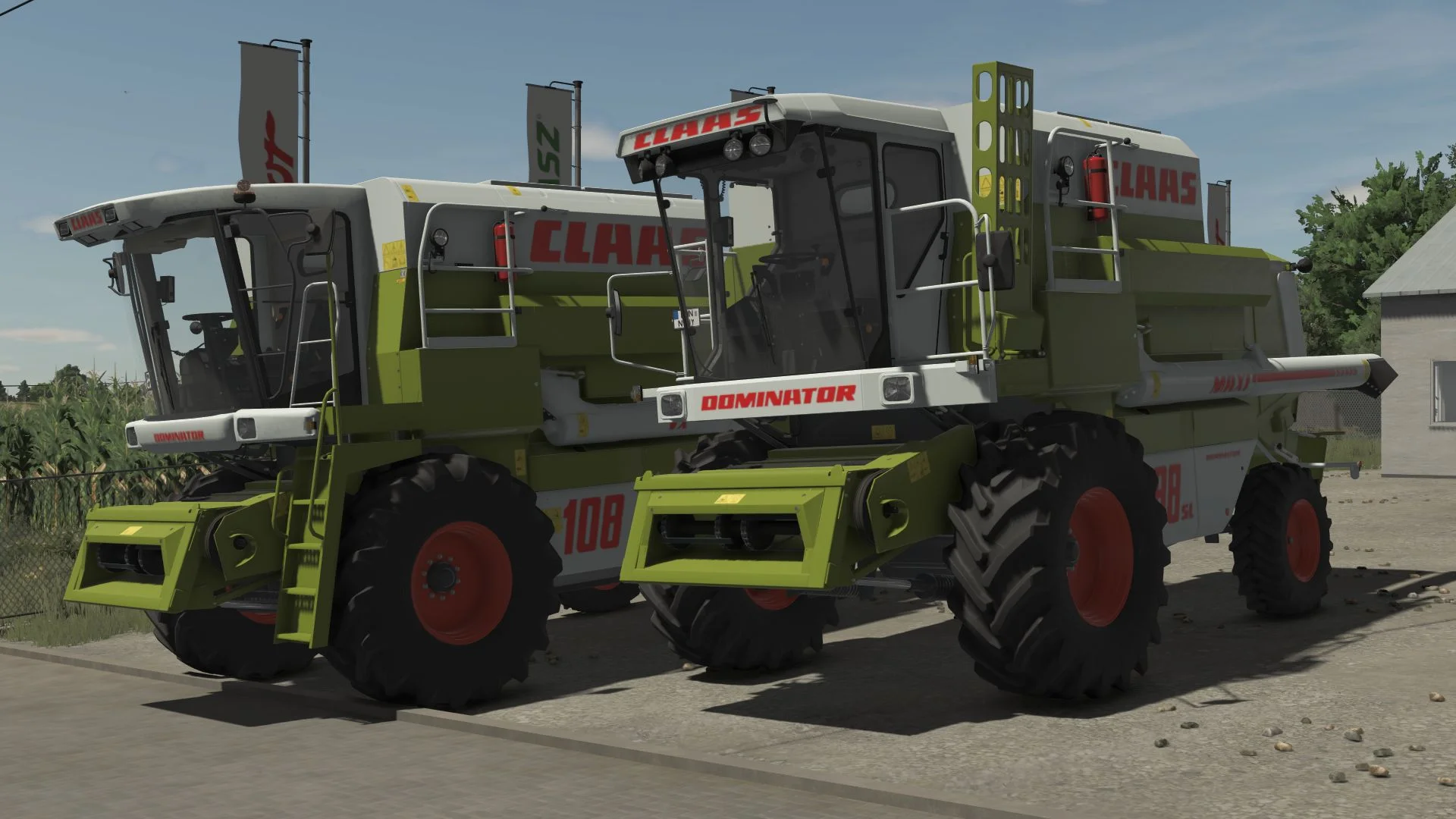 FS25 Claas Dominator Pack V1.0.0.1 Harvesters Mod FS25 Mod Free Download