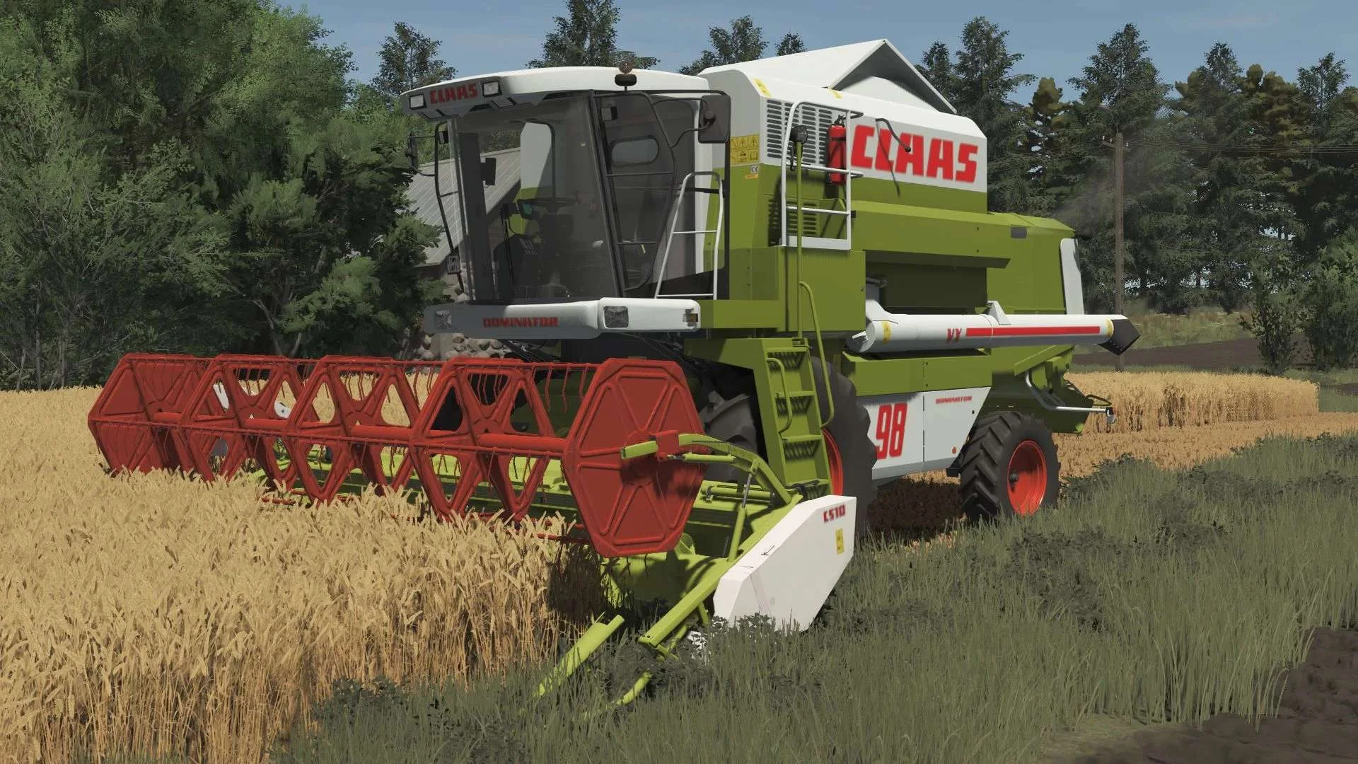 FS25 Claas Dominator Pack v1.0 Harvesters Mod FS25 Mod Free Download