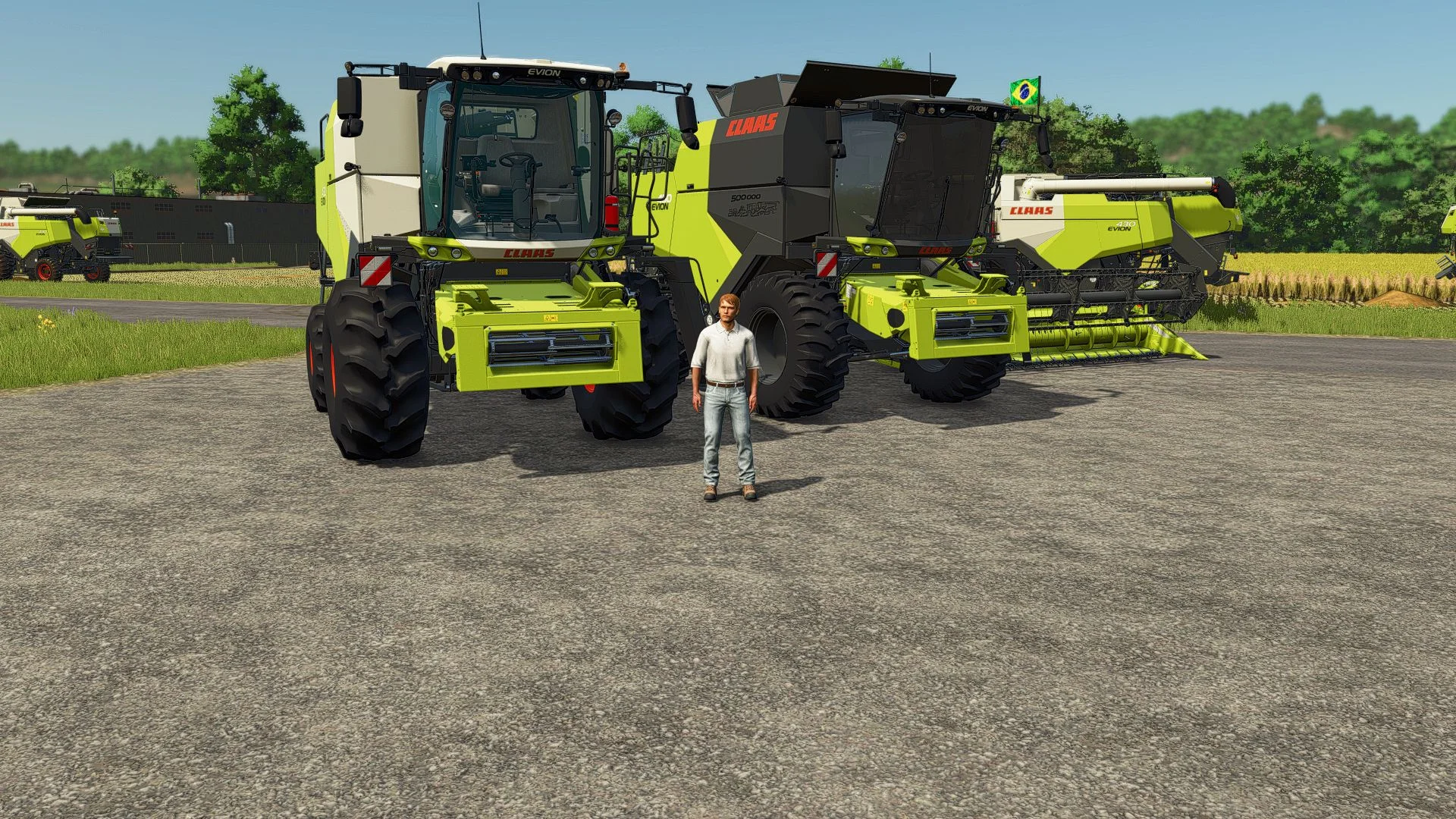 FS25 Claas Evion 410-450 (Rice) V2.2.1 Harvesters Mod FS25 Mod Free Download