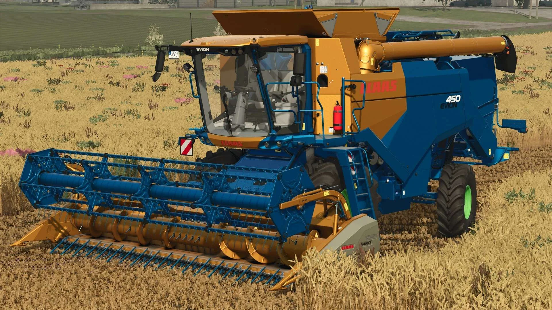 FS25 Claas Evion 450/475 v1.0 Harvesters Mod FS25 Mod Free Download