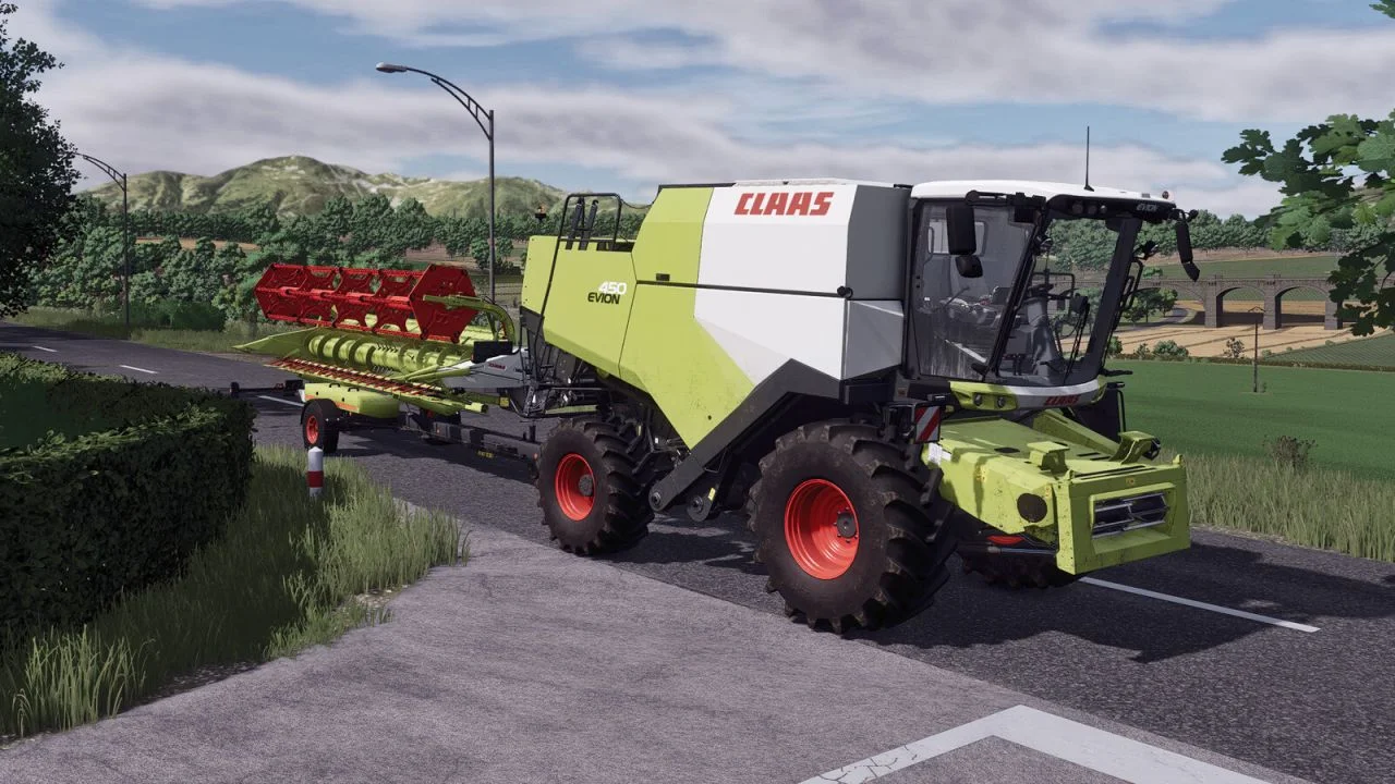 FS25 CLAAS Evion 450 Pack V1.1 Harvesters Mod FS25 Mod Free Download