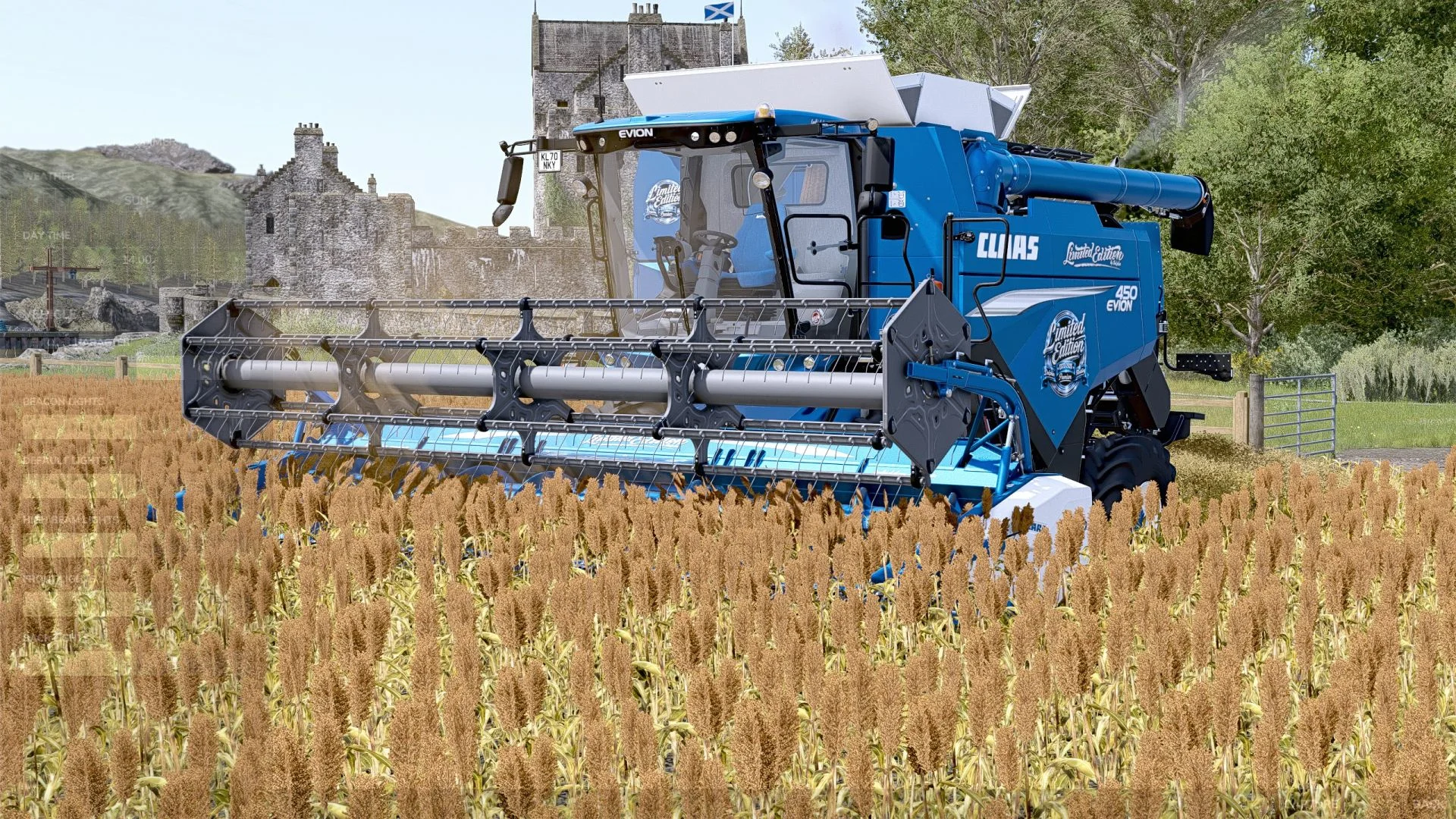 FS25 Claas Evion 723 Limited Edition V1.1 Harvesters Mod FS25 Mod Free Download
