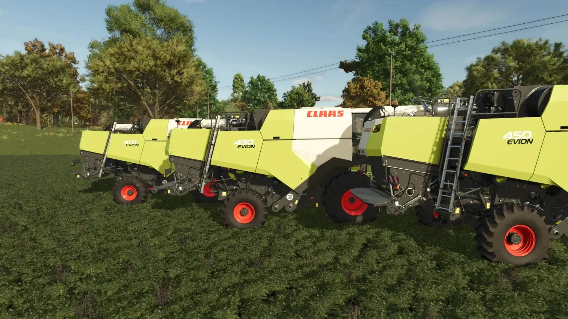 FS25 Claas Evion Pack v1.0 Harvesters Mod FS25 Mod Free Download