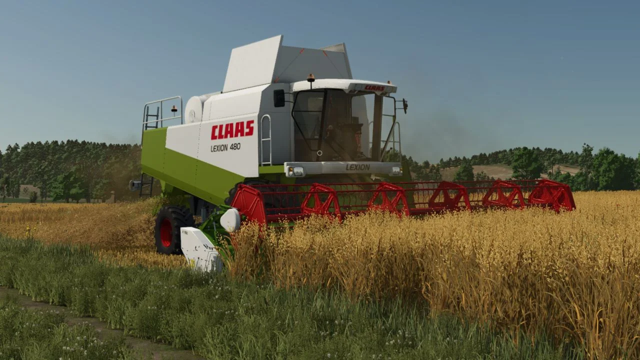FS25 CLAAS Lexion 410-480 Pack V1.0 Harvesters Mod FS25 Mod Free Download