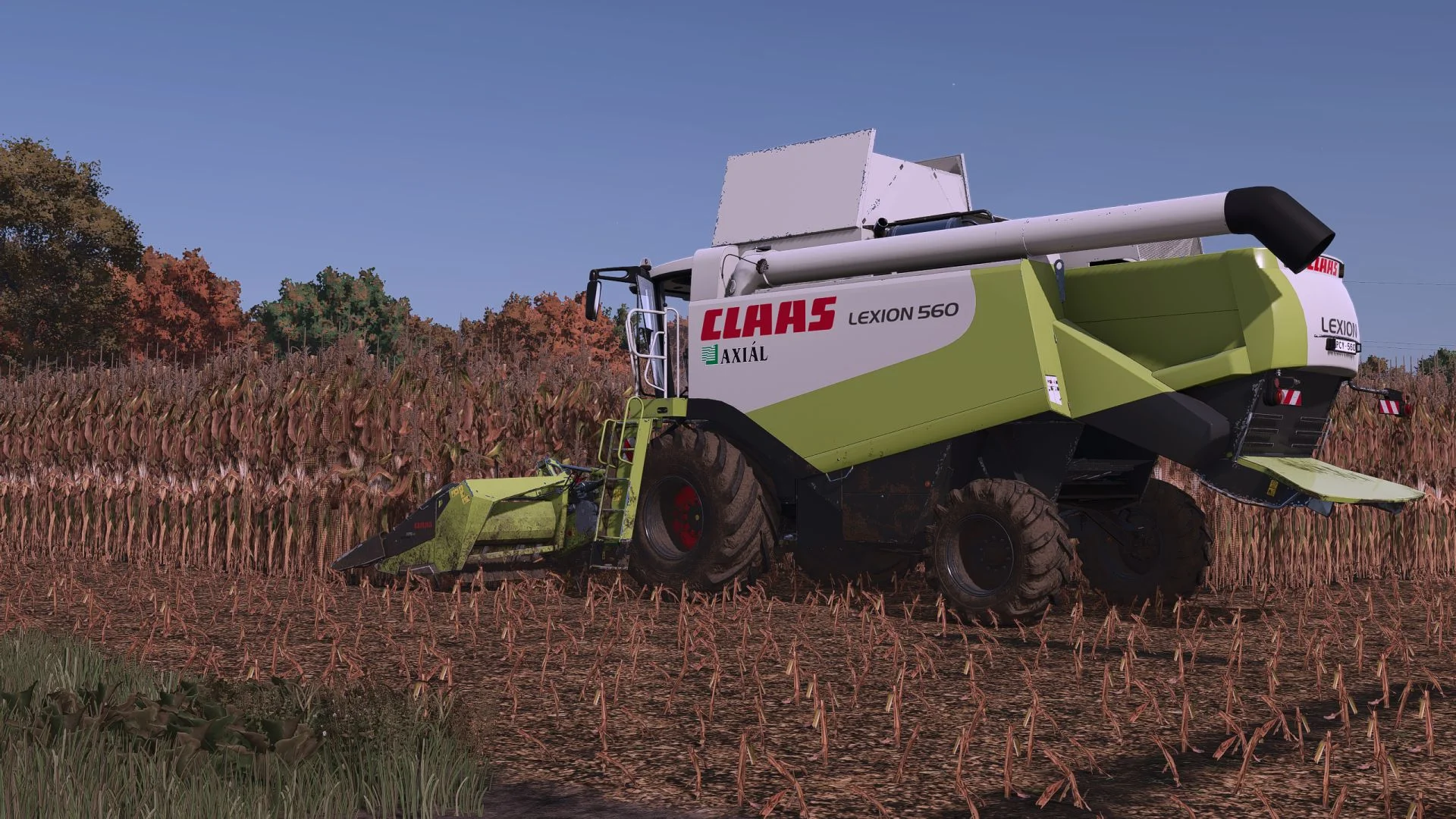 FS25 Claas Lexion 500-600 V1.0 Harvesters Mod FS25 Mod Free Download