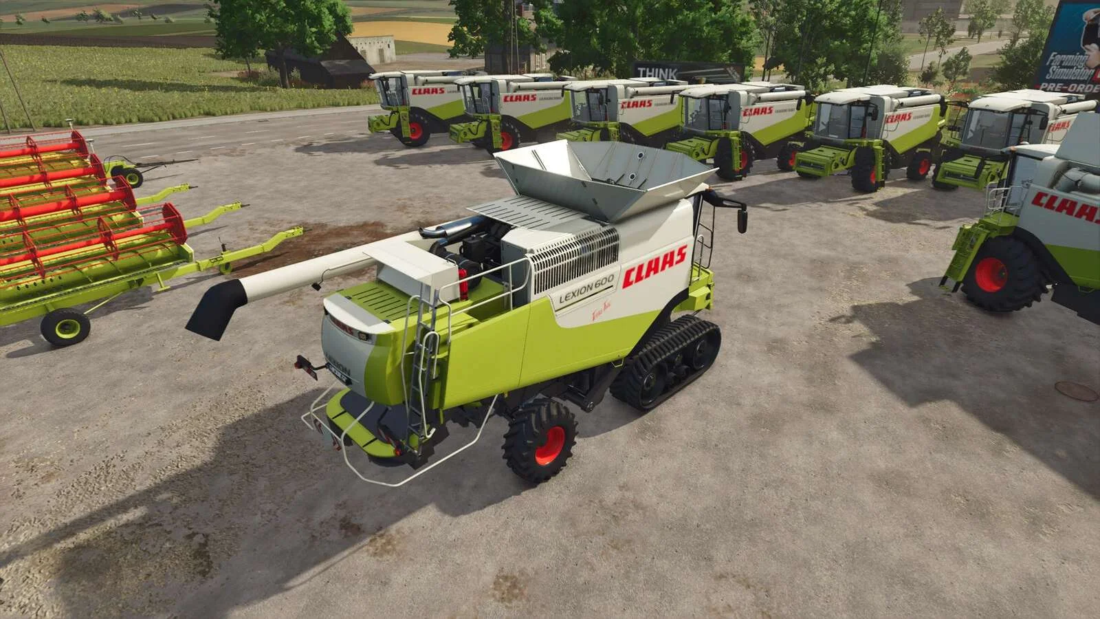 FS25 Claas Lexion 500 Series v1.0.1 Harvesters Mod FS25 Mod Free Download