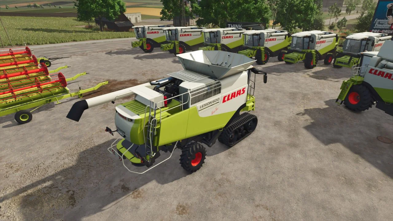 FS25 Claas Lexion 500 Series V1.0.3 Harvesters Mod FS25 Mod Free Download