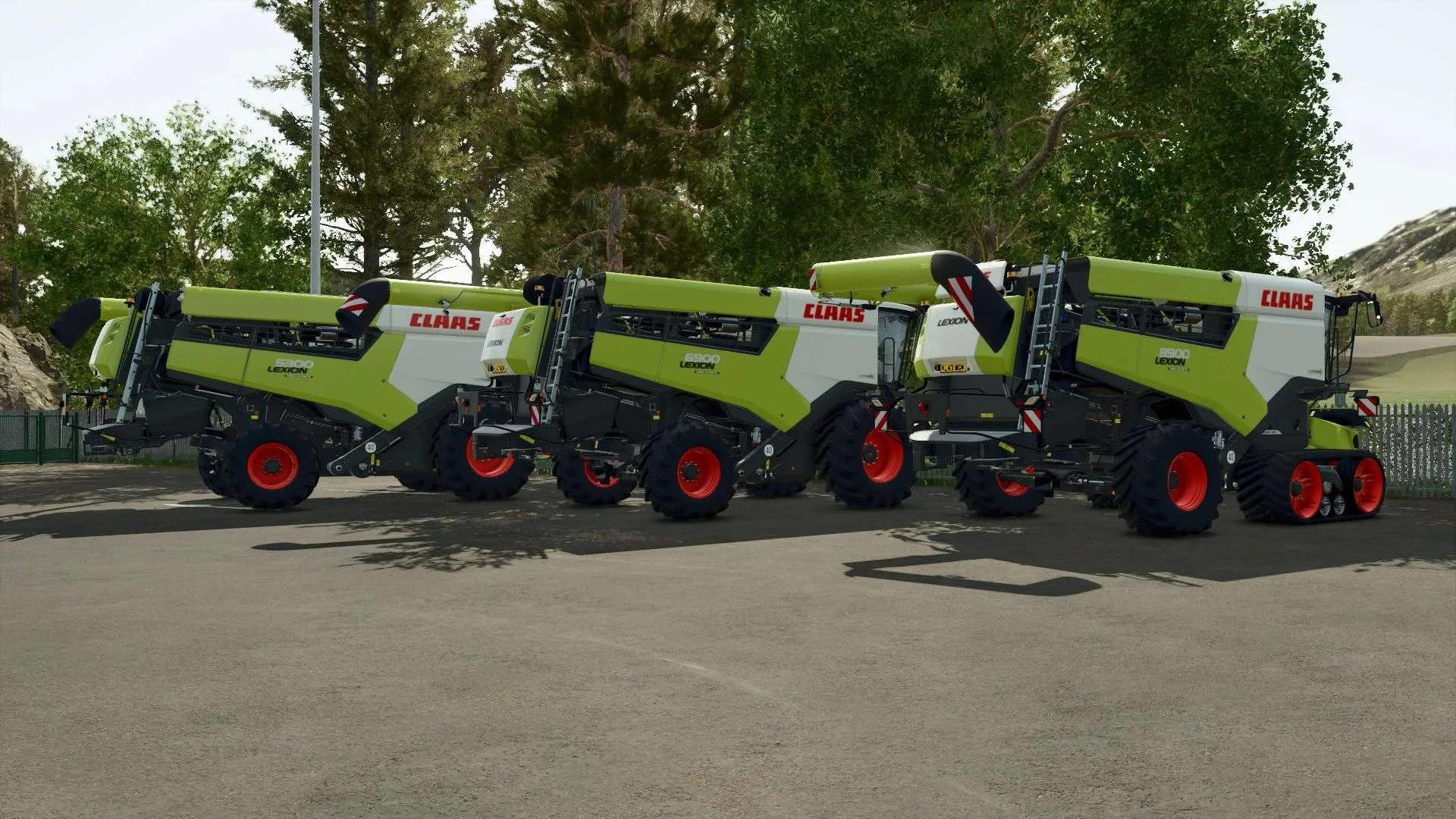 FS25 Claas Lexion 5300-8900 (Unreal Capacity) v1.0 Harvesters Mod FS25 Mod Free Download