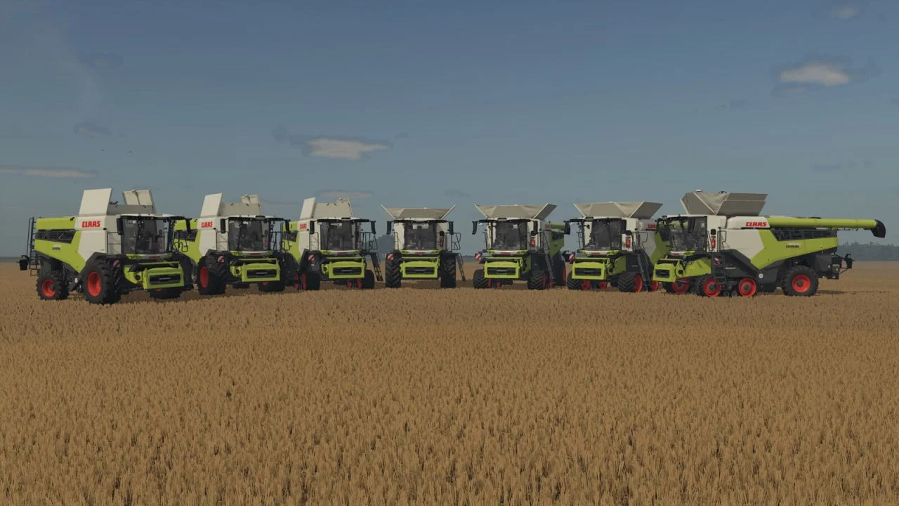 FS25 CLAAS LEXION 8000-5000 V1.0 Harvesters Mod FS25 Mod Free Download