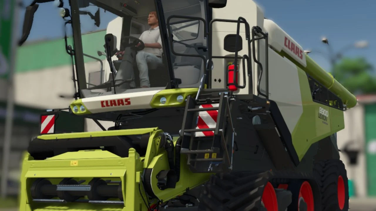 FS25 CLAAS Lexion 8000 Real V1.0 Harvesters Mod FS25 Mod Free Download